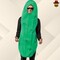 Adult Pickle Costume Funny Green Food Tunic Halloween Party Outfit